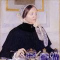 Мэри Кассат - Дама за чайным столом